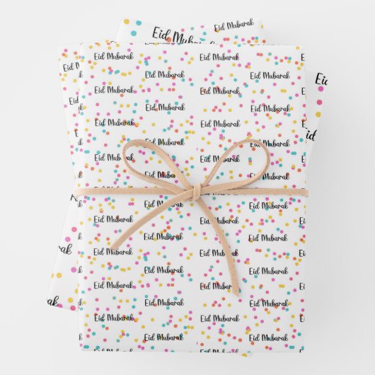 Eid Mubarak Inpakpapier Vel (In situ)