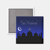 Eid Mubarak - Islamic Greeting Magnet (Voorkant / Achterkant)