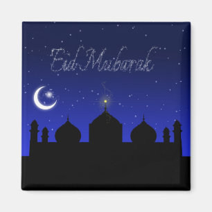 Eid Mubarak - Islamic Greeting Magnet