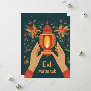 Eid Mubarak islamitische feestdag Feestdagenkaart