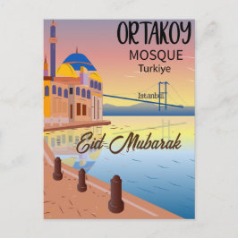 Eid mubarak islamitische feestkaarten briefkaart