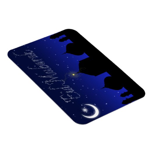 Eid Mubarak - Islamitische Groet Flexible Magnet Magneet (Rechterzijde)