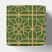 Eid Mubarak Islamitische Vakantie Elegant Wit en G Bedankdoosjes (Bovenkant)