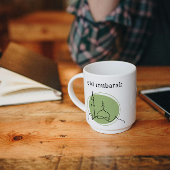 Eid Mubarak Jumbo Coffee Mok - Moskee Line Art