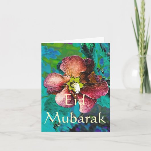Eid Mubarak Kaart (Voorkant)