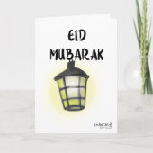 Eid Mubarak Kaart (Voorkant)