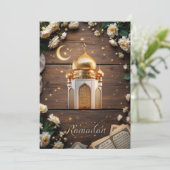 EID Mubarak Kaart (Staand voorkant)