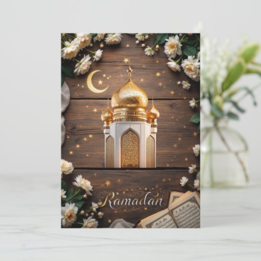 EID Mubarak Kaart (Staand voorkant)