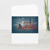 Eid-Mubarak. Kaart (Voorkant)