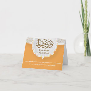 Eid Mubarak Kaart met Masjid