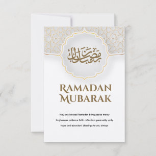 Eid Mubarak Kaart met Masjid