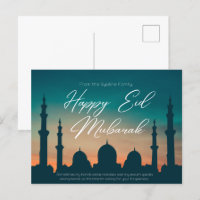 Eid mubarak kareem Islam arabische moskee