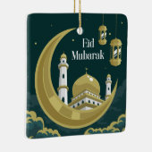 Eid Mubarak Keramisch Ornament (Rechts)
