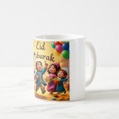 Eid Mubarak Kinder feestdag Koffiemok (Voorkant rechts)