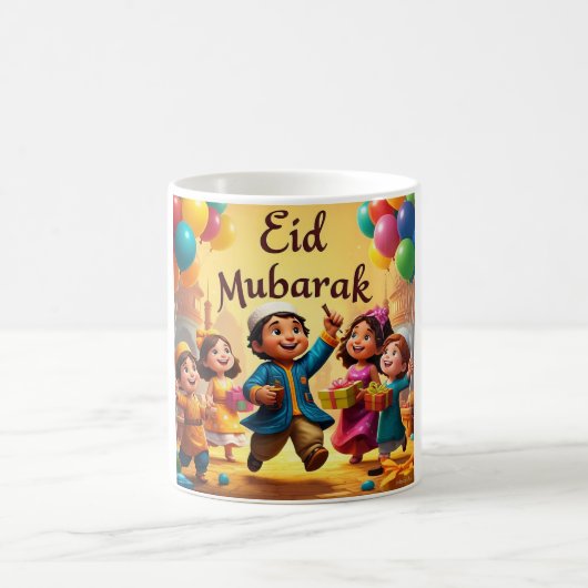 Eid Mubarak Kinder feestdag Koffiemok (Center)