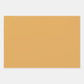 Eid Mubarak Kinder Geel Patrooncitaat Witte Tekst Inpakpapier Vel (Voorkant 3)