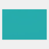 Eid Mubarak Kinder Maan en Lantaarn Blauwgroen Inpakpapier Vel (Voorkant 3)