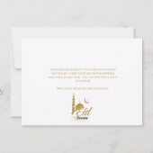 Eid Mubarak Maan en Zon fantasie Eid Groet Feestdagenkaart (Achterkant)