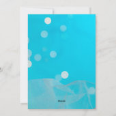 Eid Mubarak Maan Met Arabische Calligrafie Groet  Feestdagenkaart (Achterkant)