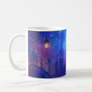 Eid Mubarak Magic Arabian Nights Halve kleuren Koffiemok