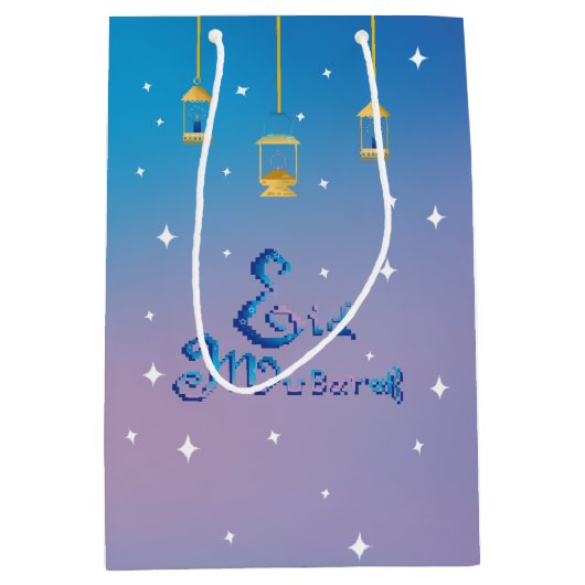 Eid Mubarak Medium Cadeauzakje (Voorkant)