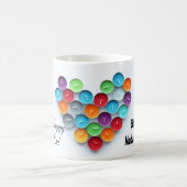 Eid Mubarak met kleurrijke kaarsen Mok (Center)