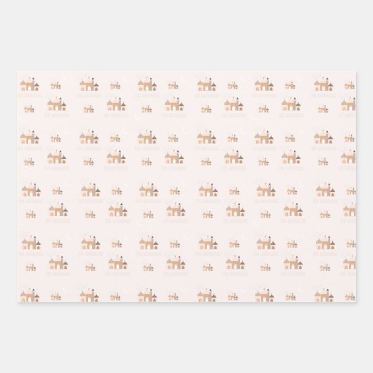 Eid Mubarak Modern inpakpapier Set van 3 (Voorkant 2)