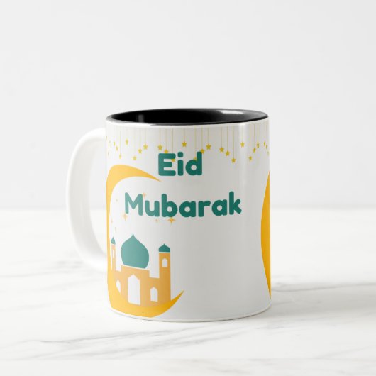 Eid mubarak mok cadeau (Voorkant links)