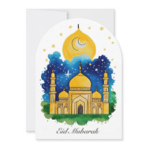 Eid Mubarak Moskee Kaart
