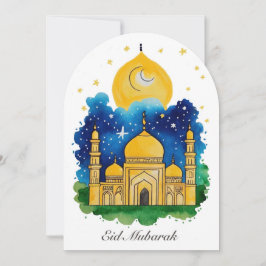 Eid Mubarak Moskee Kaart