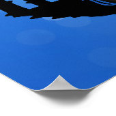 Eid Mubarak-moskee met Typografie Poster (Hoek)