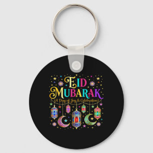 Eid Mubarak Moslim Feest Kleding voor Eid Al Sleutelhanger