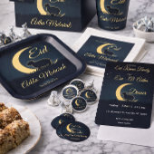Eid Mubarak Moslim Klassieke Ronde Sticker