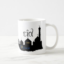 Eid Mubarak Mosque Silhouette - Mok