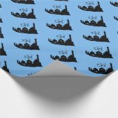 Eid Mubarak Mosque Silhouette - Papier voor onmidd (Hoek)