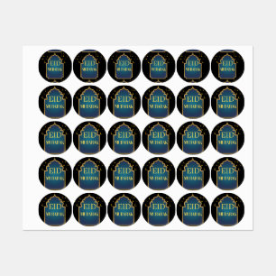 Eid Mubarak nacht 2024 Labels