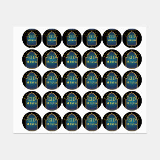 Eid Mubarak nacht 2024 Labels