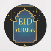 Eid Mubarak nacht 2024 Labels (Design 1)