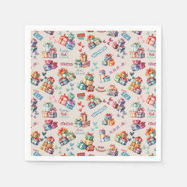 Eid Mubarak Napkins – Colourful Gift Boxes Servet