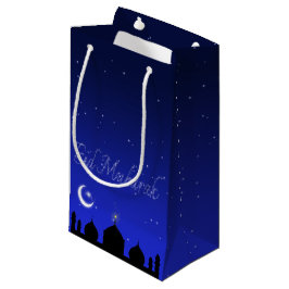 Eid Mubarak Night Stars Mosque Klein Cadeauzakje