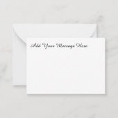 Eid Mubarak Notitiekaartje (Achterkant)