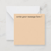 Eid Mubarak Notitiekaartje (Achterkant)