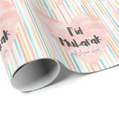 Eid Mubarak pastel wrapppapier Cadeaupapier (Rol Hoek)