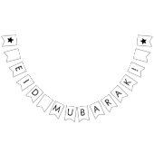 Eid Mubarak Pennant Bunting Banner (Alle)