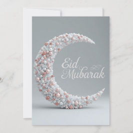 Eid mubarak Personalized Modern Card Kaart