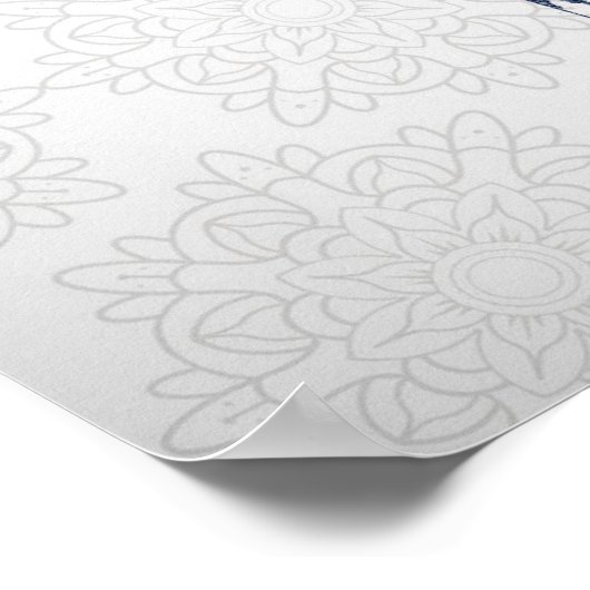 Eid Mubarak Poster (Hoek)