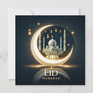 Eid Mubarak Ramadan Aanpasbare Groetetekst Feestdagenkaart