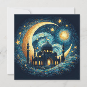 Eid Mubarak Ramadan Aanpasbare Groetetekst Feestdagenkaart