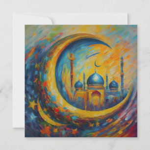 Eid Mubarak Ramadan Aanpasbare Groetetekst Feestdagenkaart