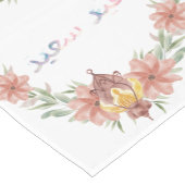Eid Mubarak | Ramadan Bloemen Kransen Kalligrafie Korte Tafelloper (Hoek)